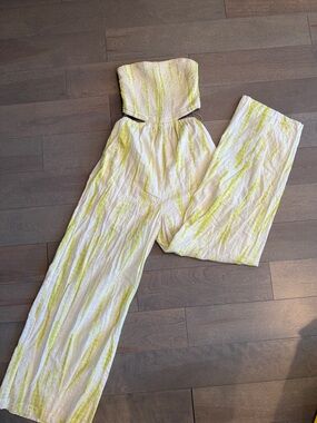 NWOT Strapless jumpsuit